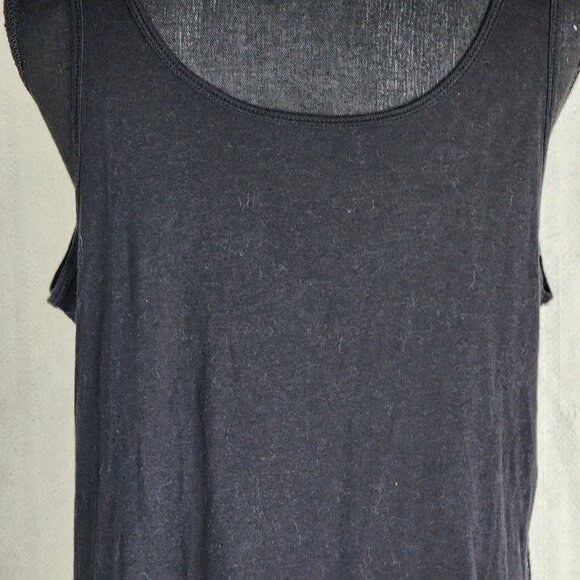 Lane Bryant Black Sparkle Sequin Front Cotton Modal Back Dressy Tank Size 14/16 - Picture 14 of 16